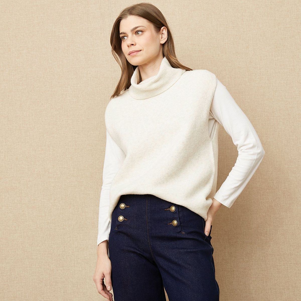 UNIVERSITY CLUB - Chaleco Casual Mujer University Club