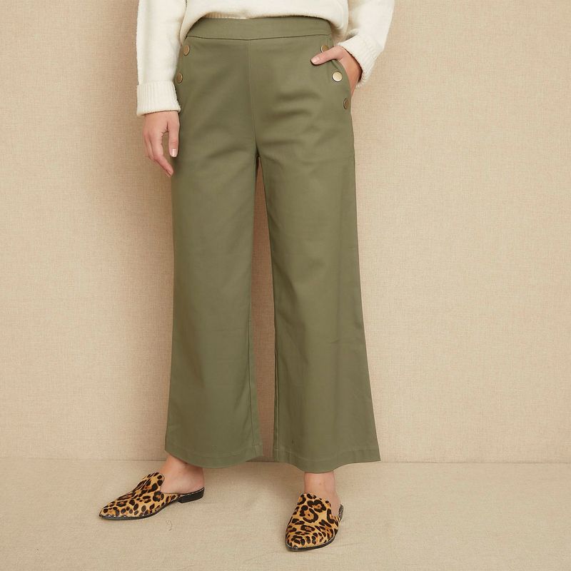 UNIVERSITY CLUB - Pantalón Algodón Mujer University Club