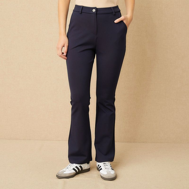 UNIVERSITY CLUB - Leggings Flare Casual Mujer University Club