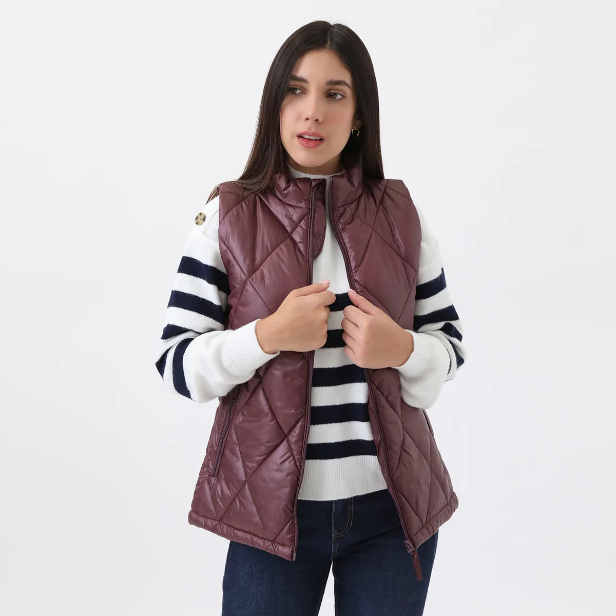 UNIVERSITY CLUB - Chaleco Casual Mujer University Club