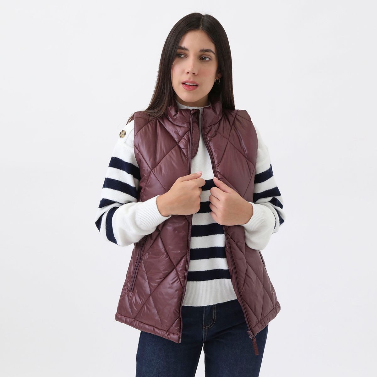 UNIVERSITY CLUB - Chaleco Casual Mujer University Club