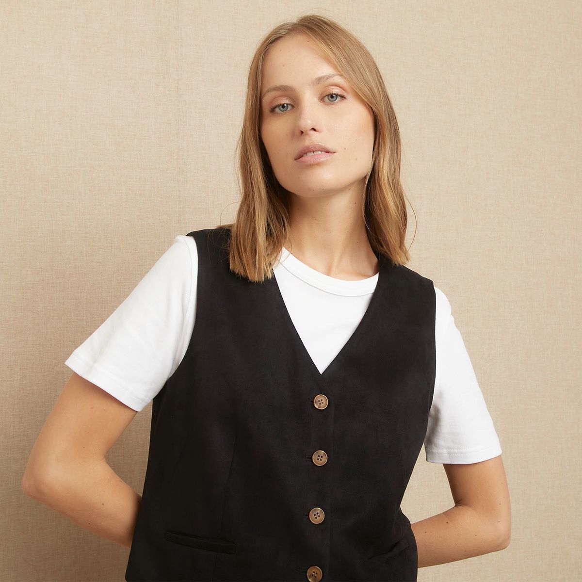 UNIVERSITY CLUB - Chaleco Casual Mujer University Club