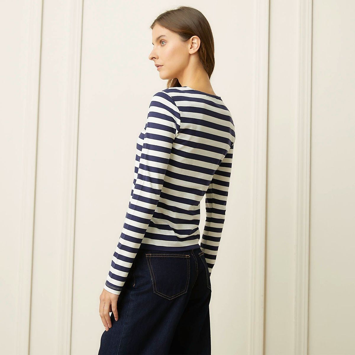 BASEMENT - Polo Manga Larga Algodón Mujer Basement