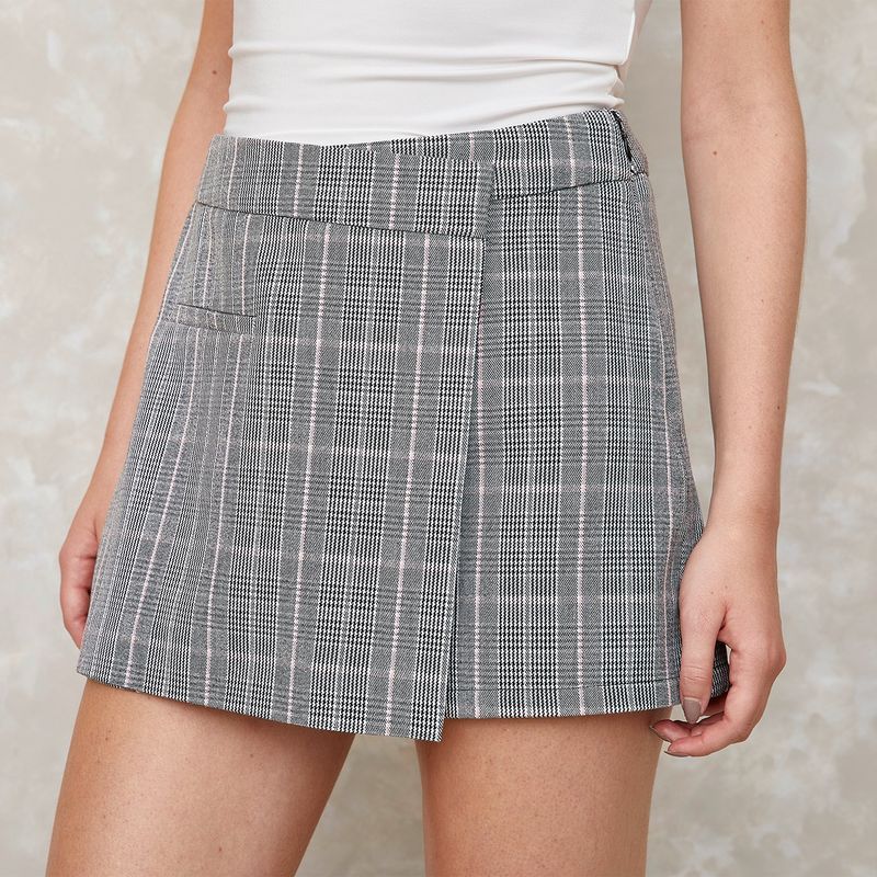 SYBILLA - Falda Short Casual Mujer Sybilla