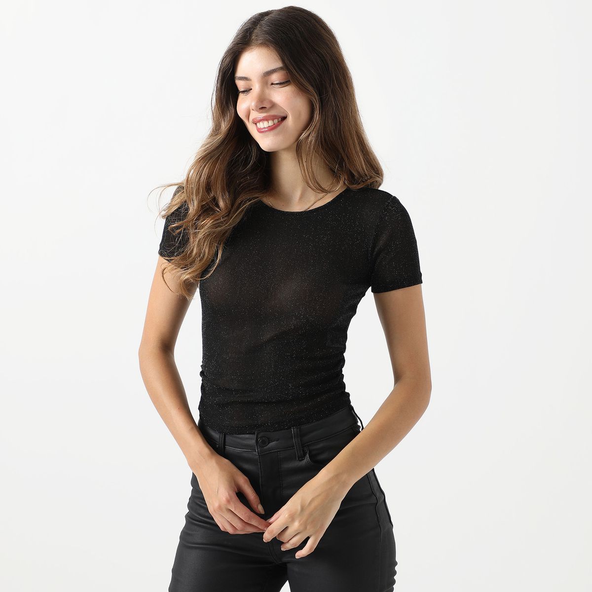 MOSSIMO - Polo Manga Corta Casual Mujer Mossimo