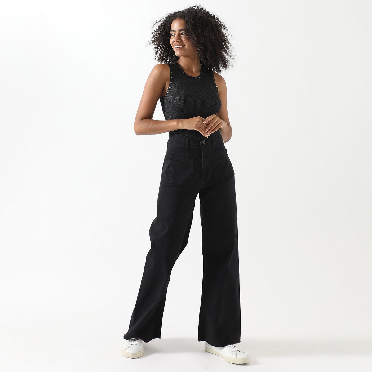 SYBILLA - Jean Casual Algodón Mujer Sybilla