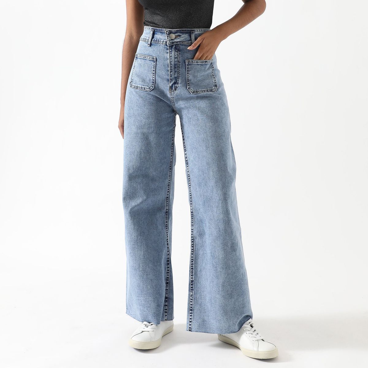 SYBILLA - Jean Casual Algodón Mujer Sybilla