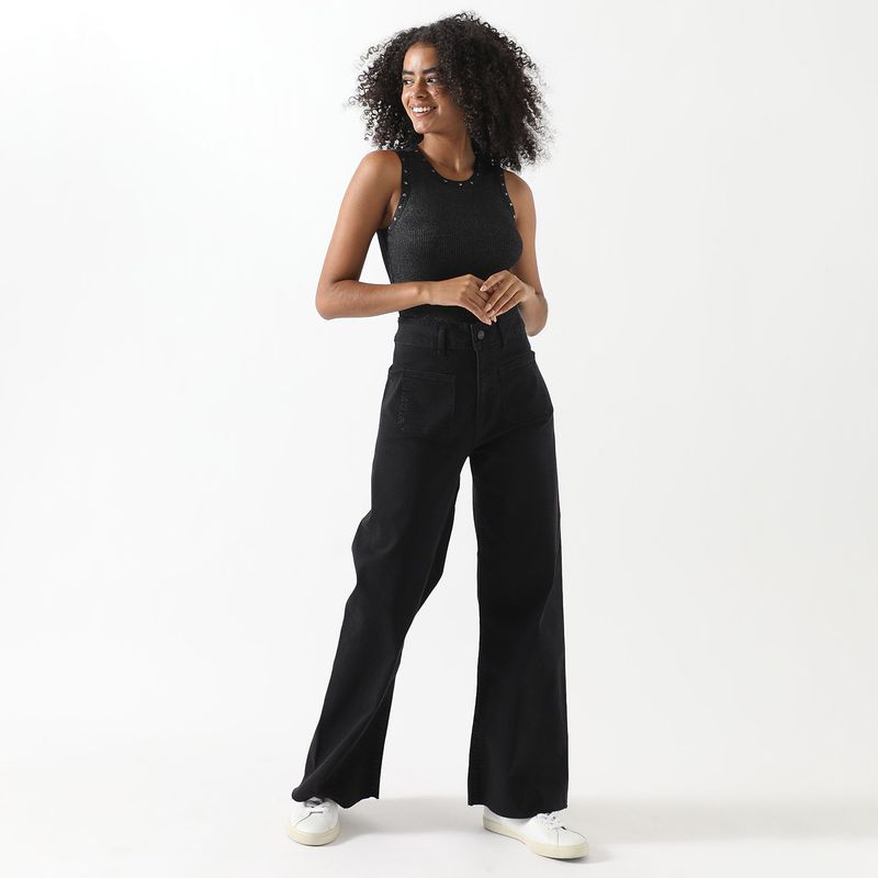 SYBILLA - Jean Casual Algodón Mujer Sybilla