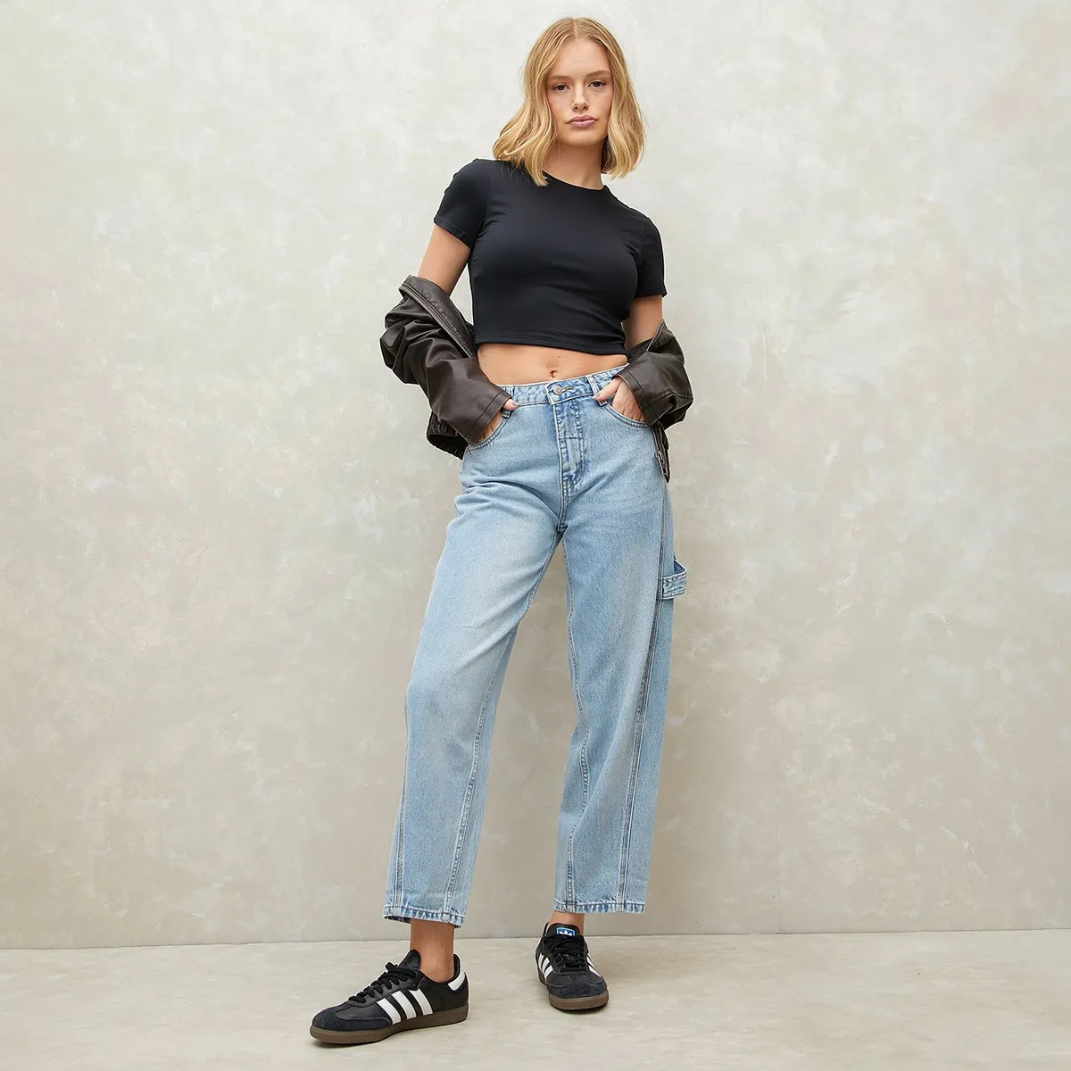 SYBILLA - Jean Balloon Algodón Mujer Sybilla