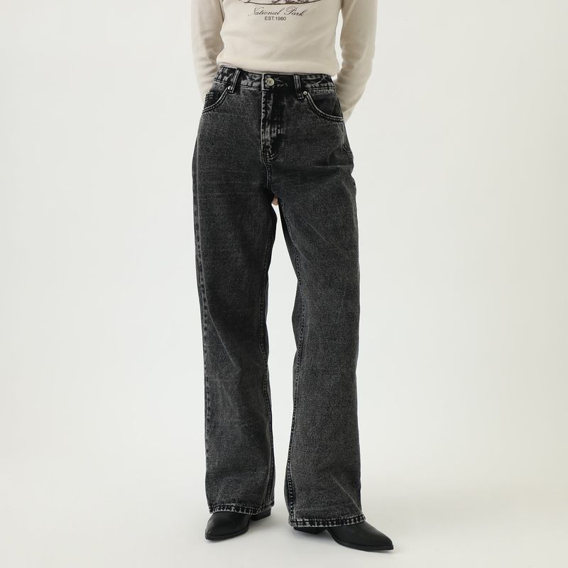 SYBILLA - Jean Straight Tiro Alto Mujer Sybilla