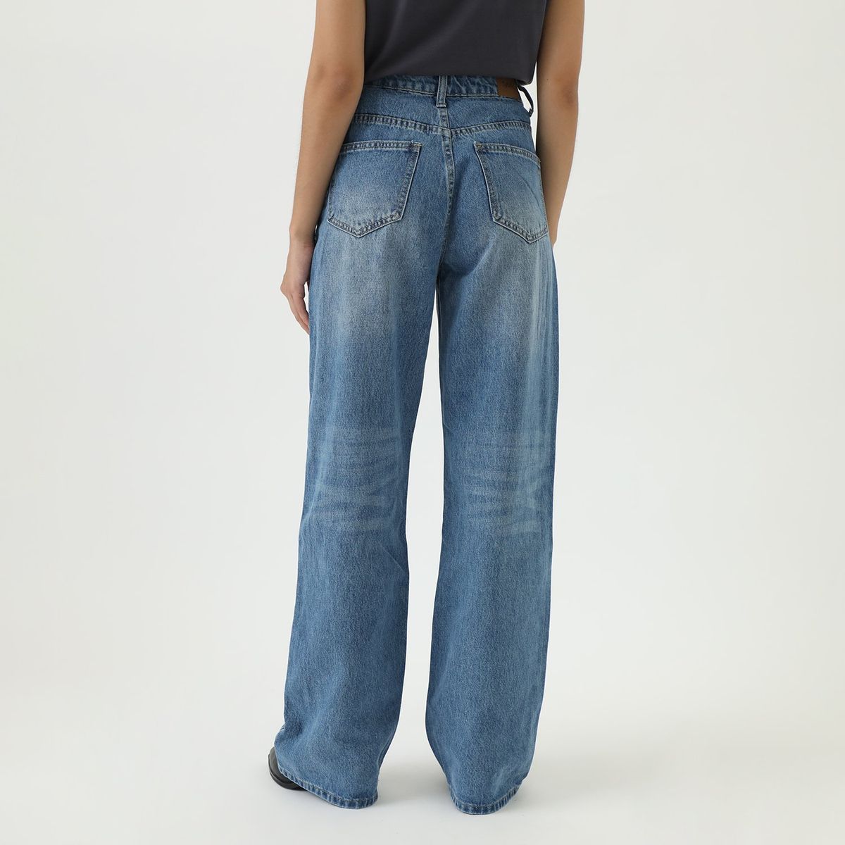 SYBILLA - Jean Straight Tiro Alto Mujer Sybilla