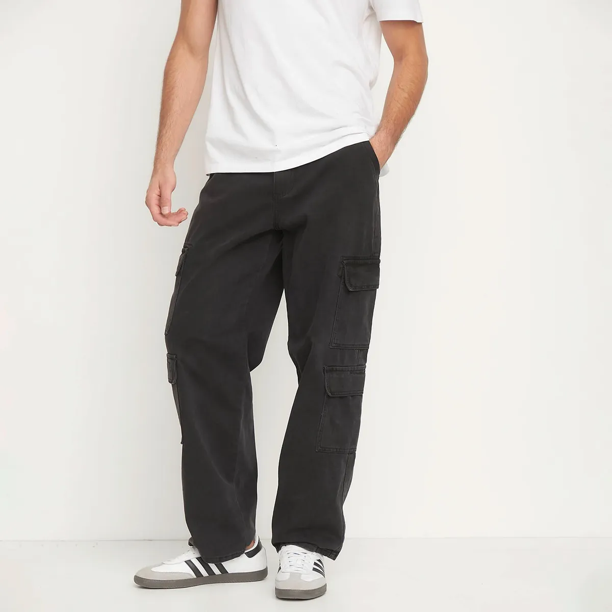 BASEMENT - Jean Baggy Algodón Hombre Basement 