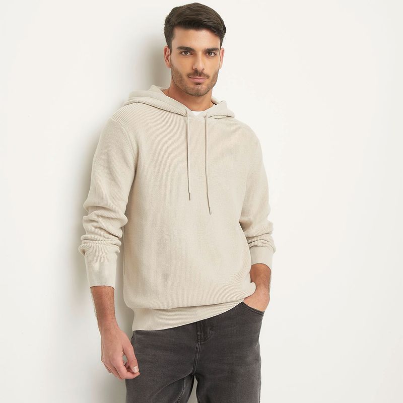 BASEMENT - Chompa Basement Hombre Manga Larga