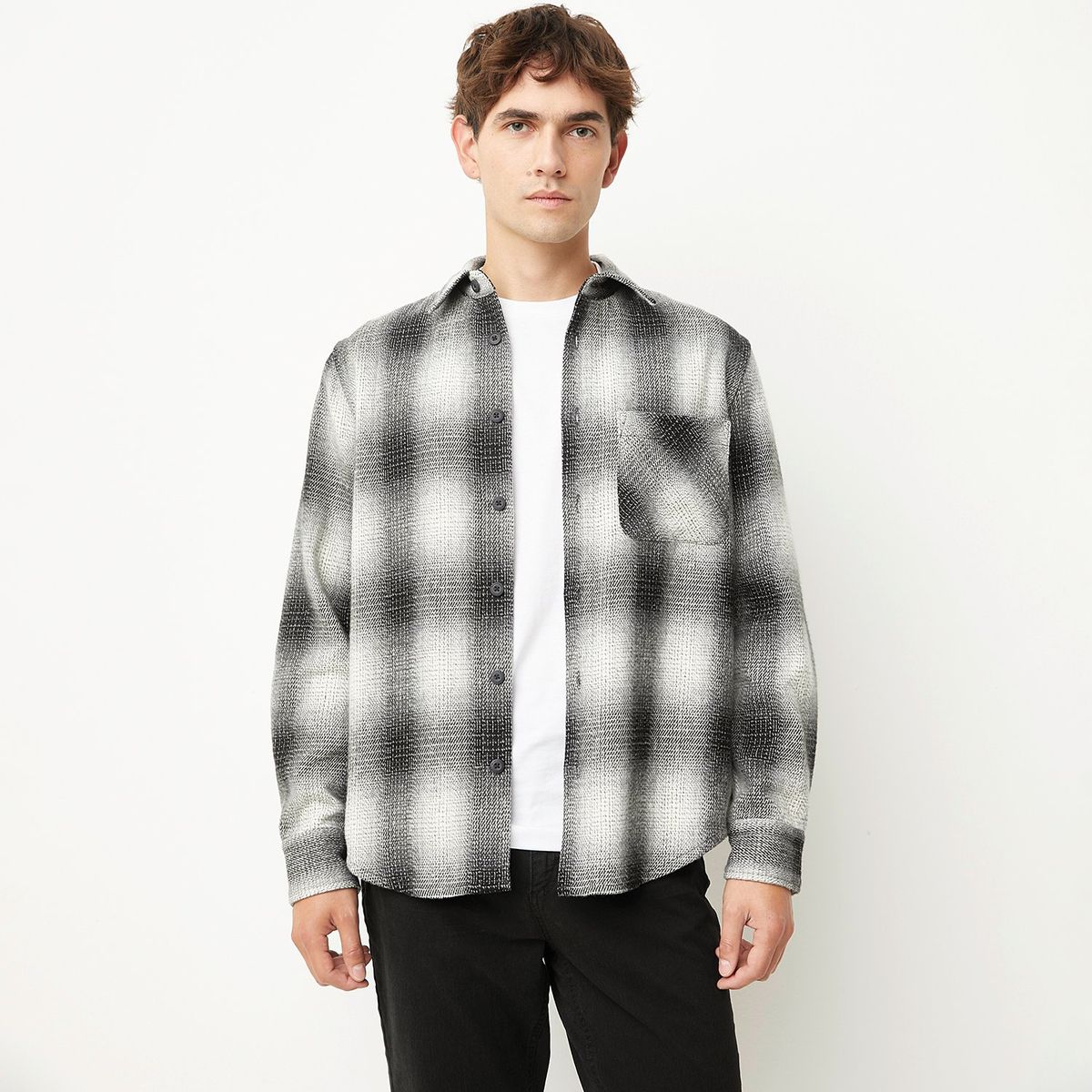 BASEMENT - Camisa Algodón Hombre Basement 