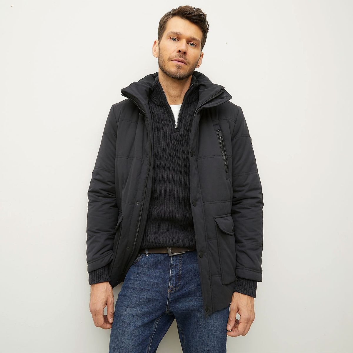 WOLF&HANK - Casaca Algodón Hombre Wolf Hank