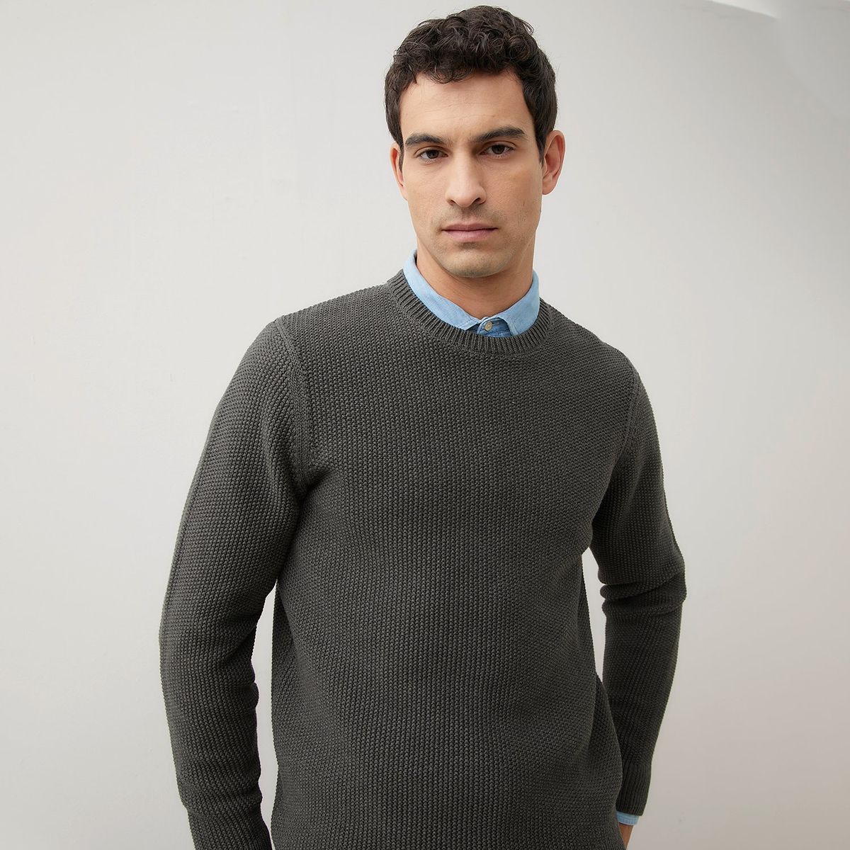 WOLF&HANK - Chompa Casual Algodón Hombre Wolf&hank