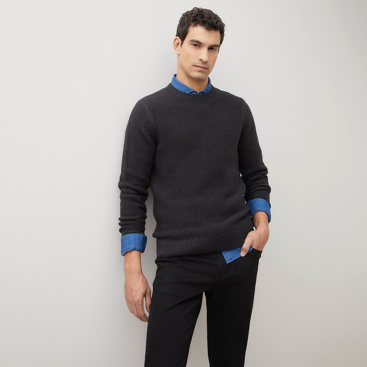 WOLF&HANK - Chompa Casual Algodón Hombre Wolf&hank