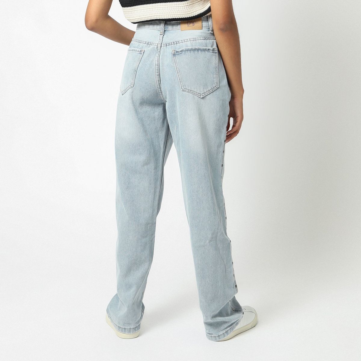 DENIMLAB - Jean Straight Algodón Mujer Denimlab