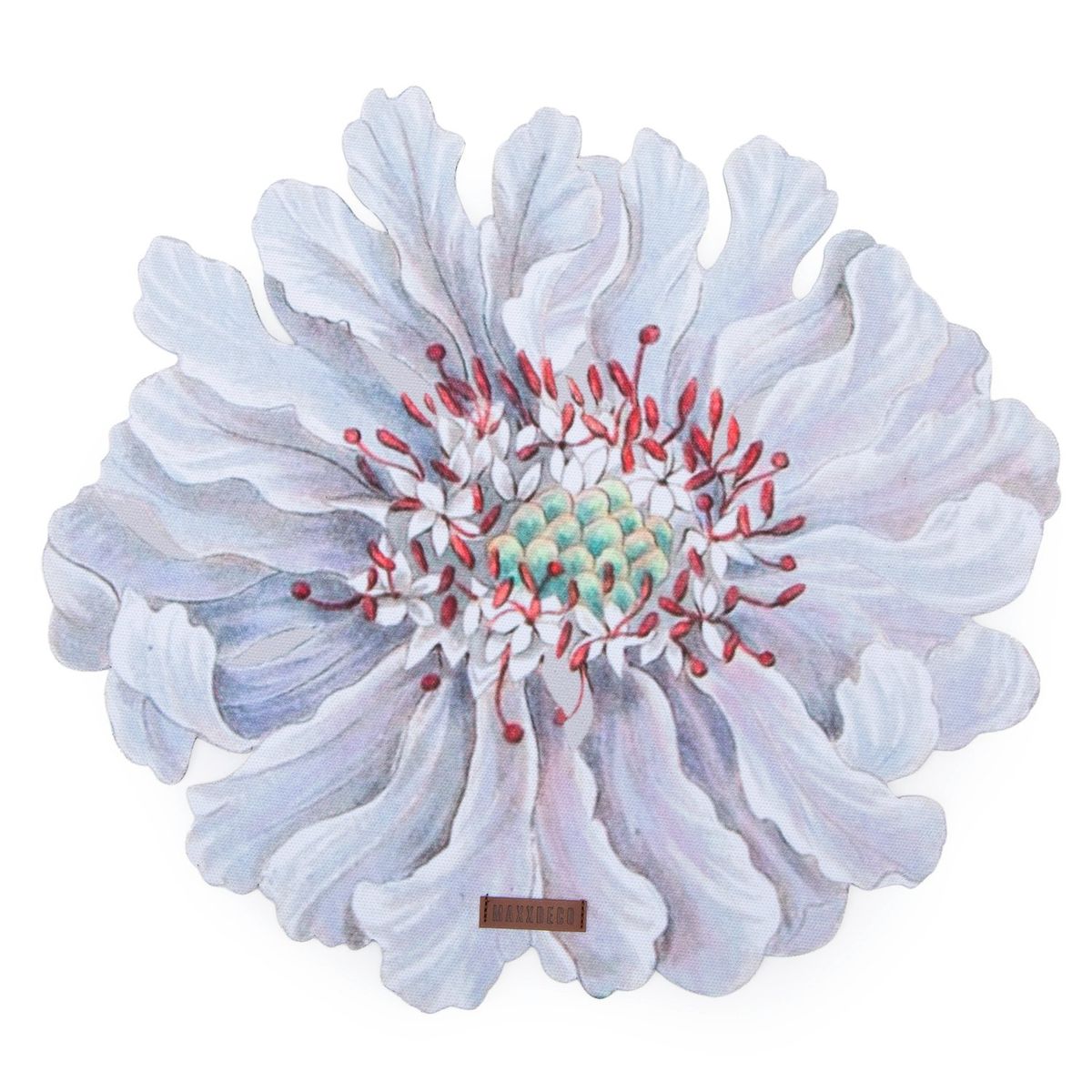 MAXXDECO - Individual Flor Blanca 33cm