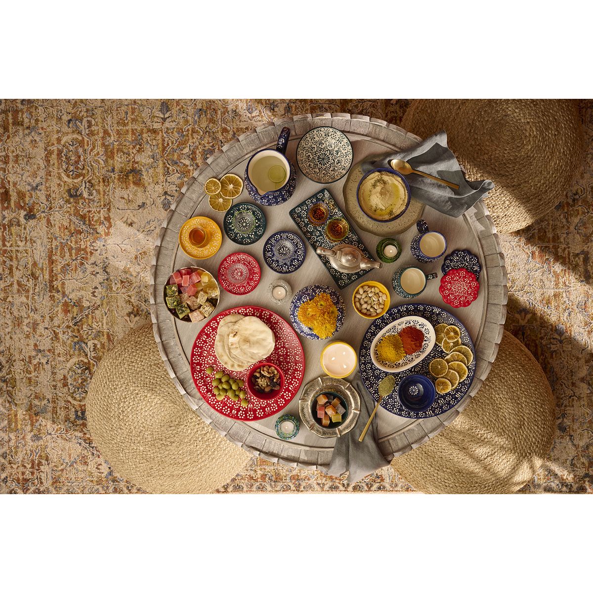 MYTH ARTS - Bowl Amarillo Con Diseño Interior 16cm