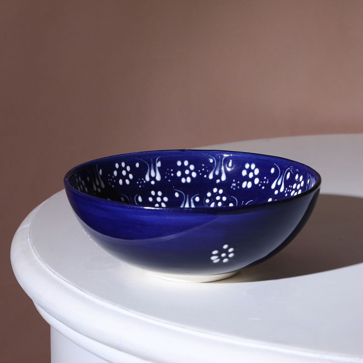 MYTH ARTS - Bowl Azul Con Diseño Interior 16cm