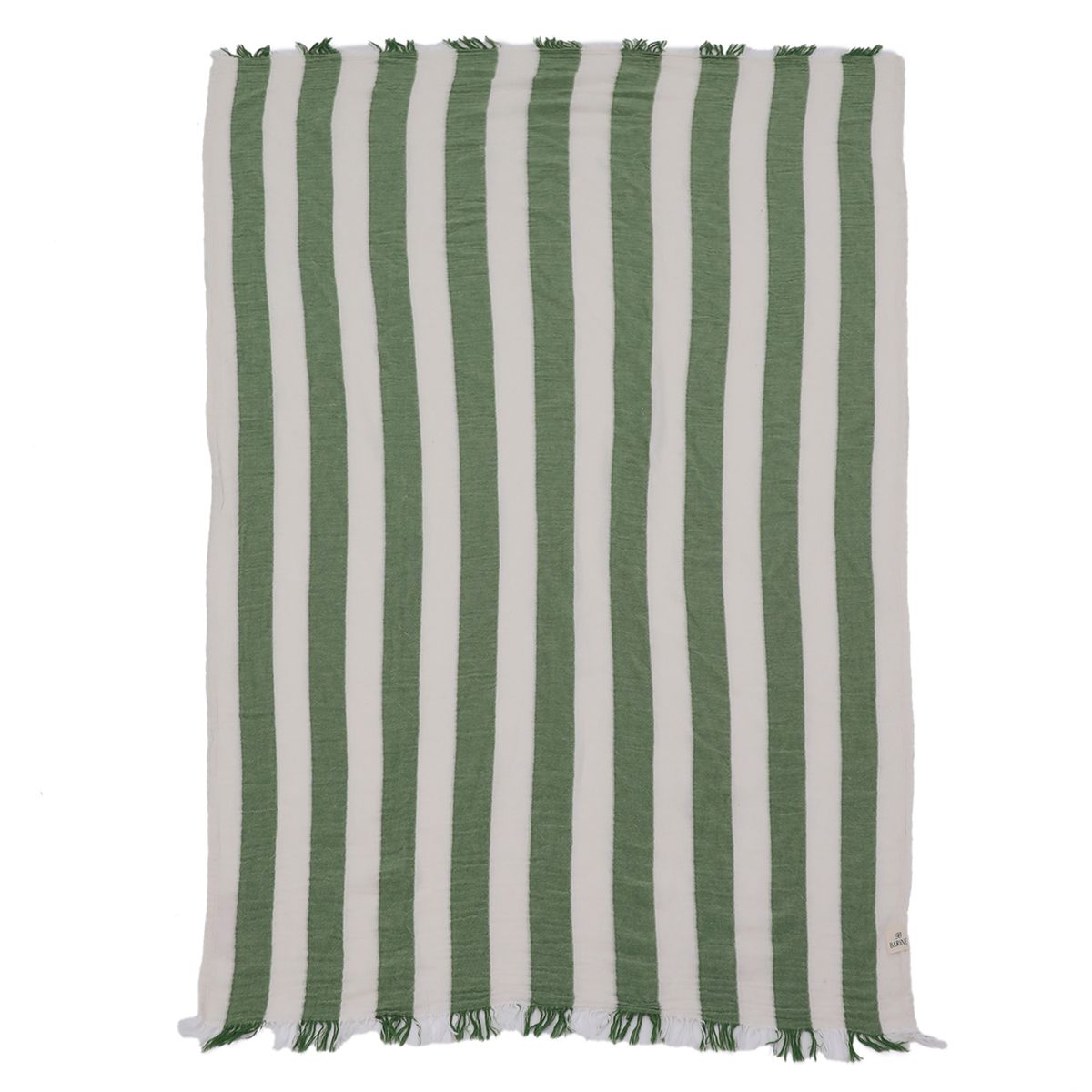 BARINE - Pareo Turco De Rayas Verde 90x160cm