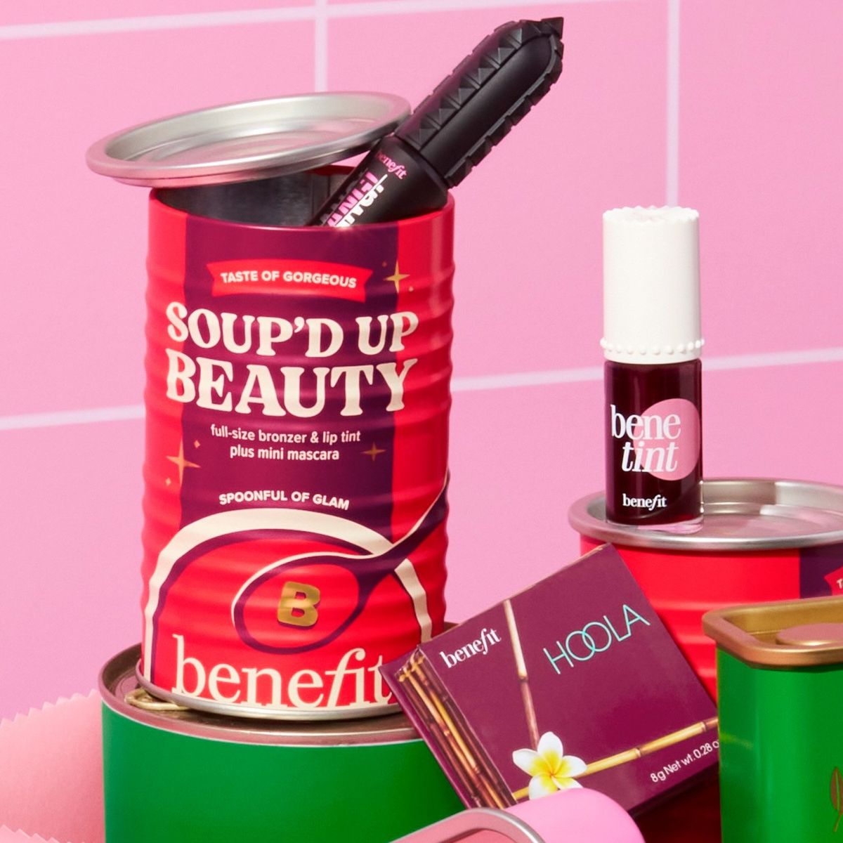 BENEFIT - SOUPD UP BEAUTY H24 TIER 2 SET