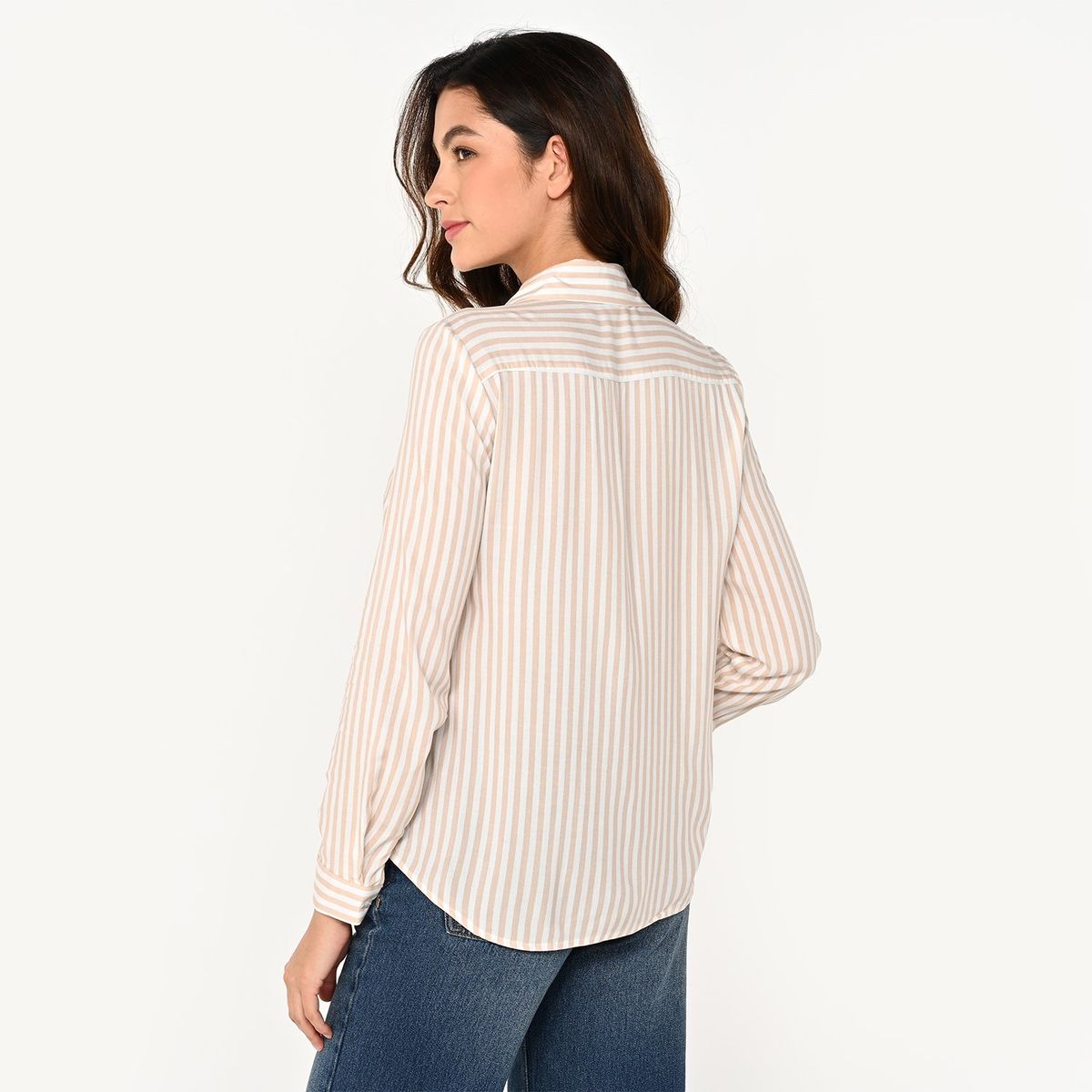 UNIVERSITY CLUB - Blusa Manga Larga Casual Mujer University Club