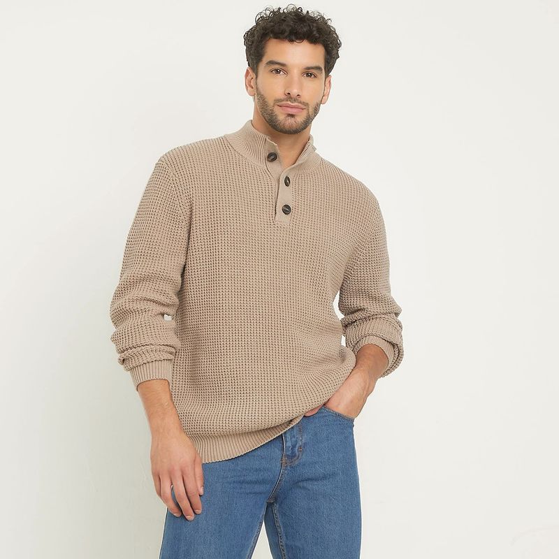 NEWPORT - Chompa Sport Algodón Hombre Newport