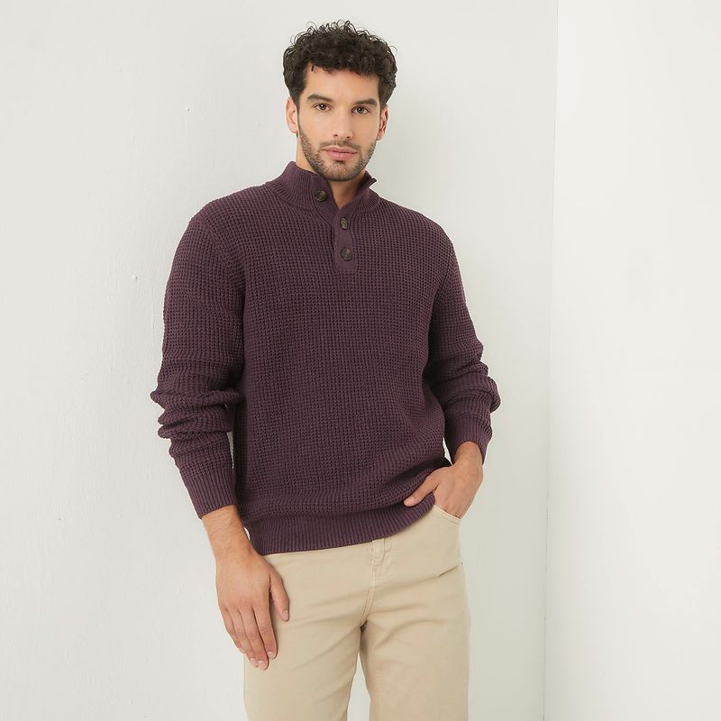 NEWPORT - Chompa Sport Algodón Hombre Newport