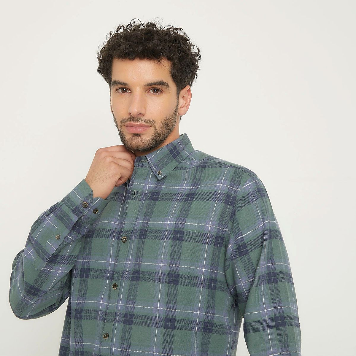 NEWPORT - Camisa Manga Larga Hombre Regular Fit 