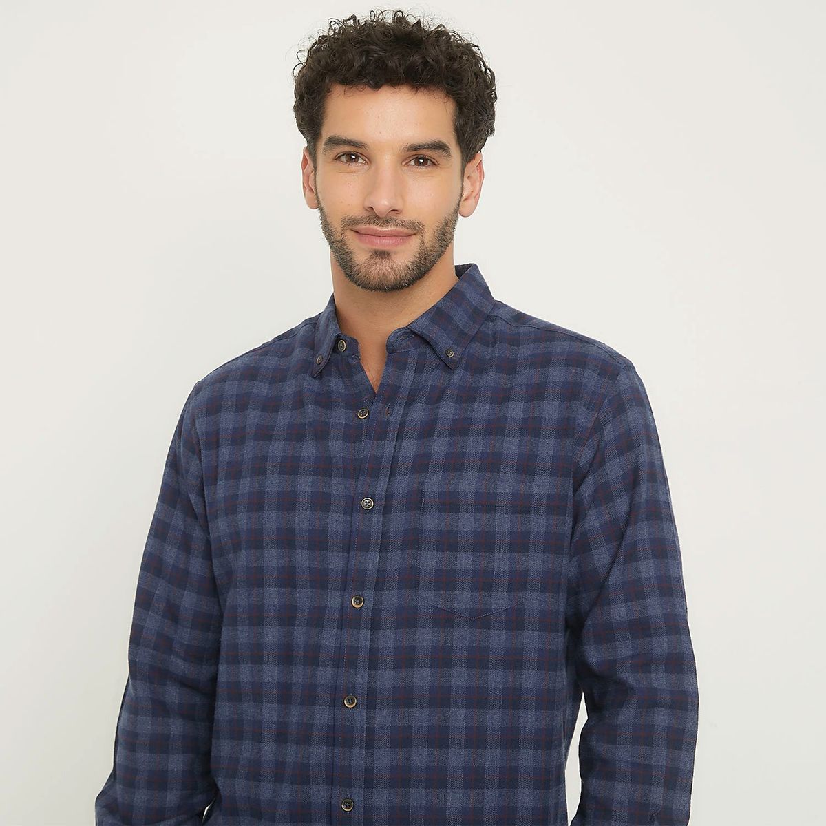NEWPORT - Camisa Manga Larga Hombre Regular Fit 