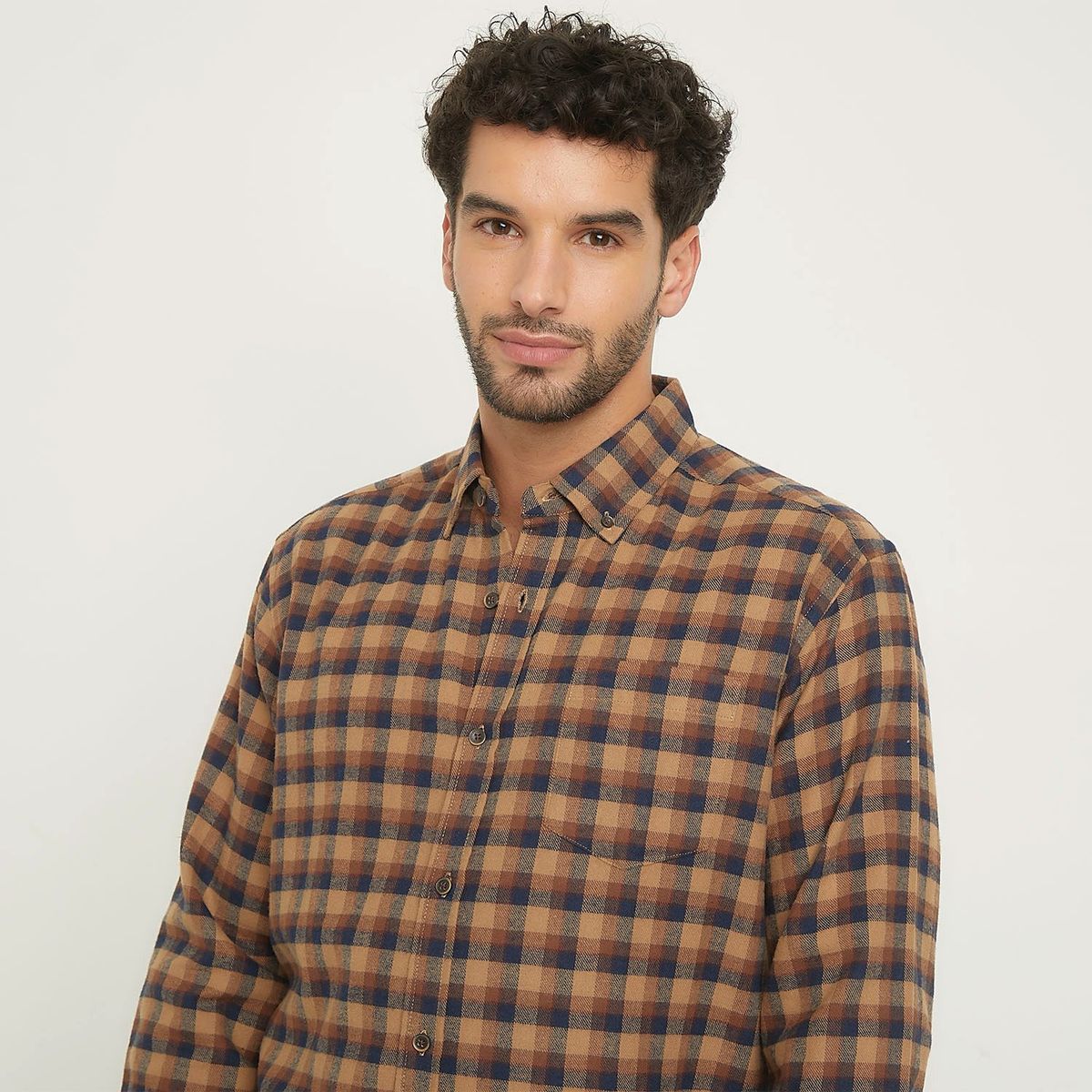 NEWPORT - Camisa Manga Larga Hombre Regular Fit 