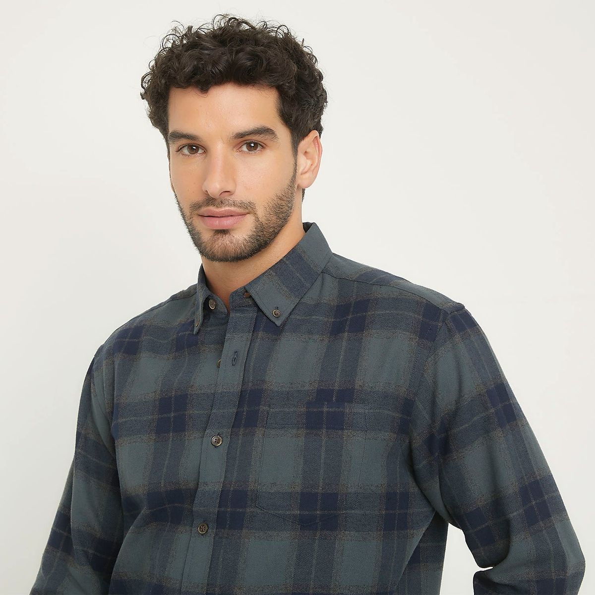 NEWPORT - Camisa Manga Larga Hombre Regular Fit 