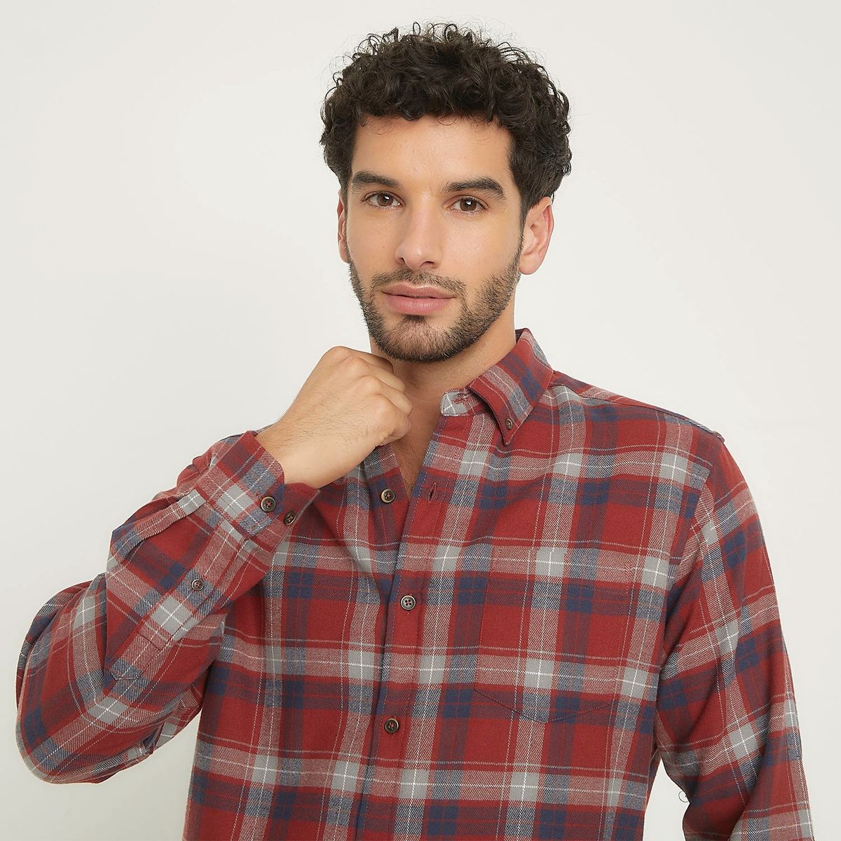 NEWPORT - Camisa Manga Larga Hombre Regular Fit 
