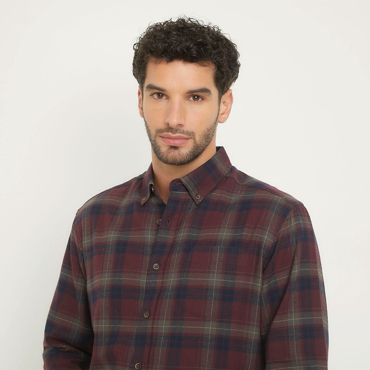 NEWPORT - Camisa Manga Larga Hombre Regular Fit 