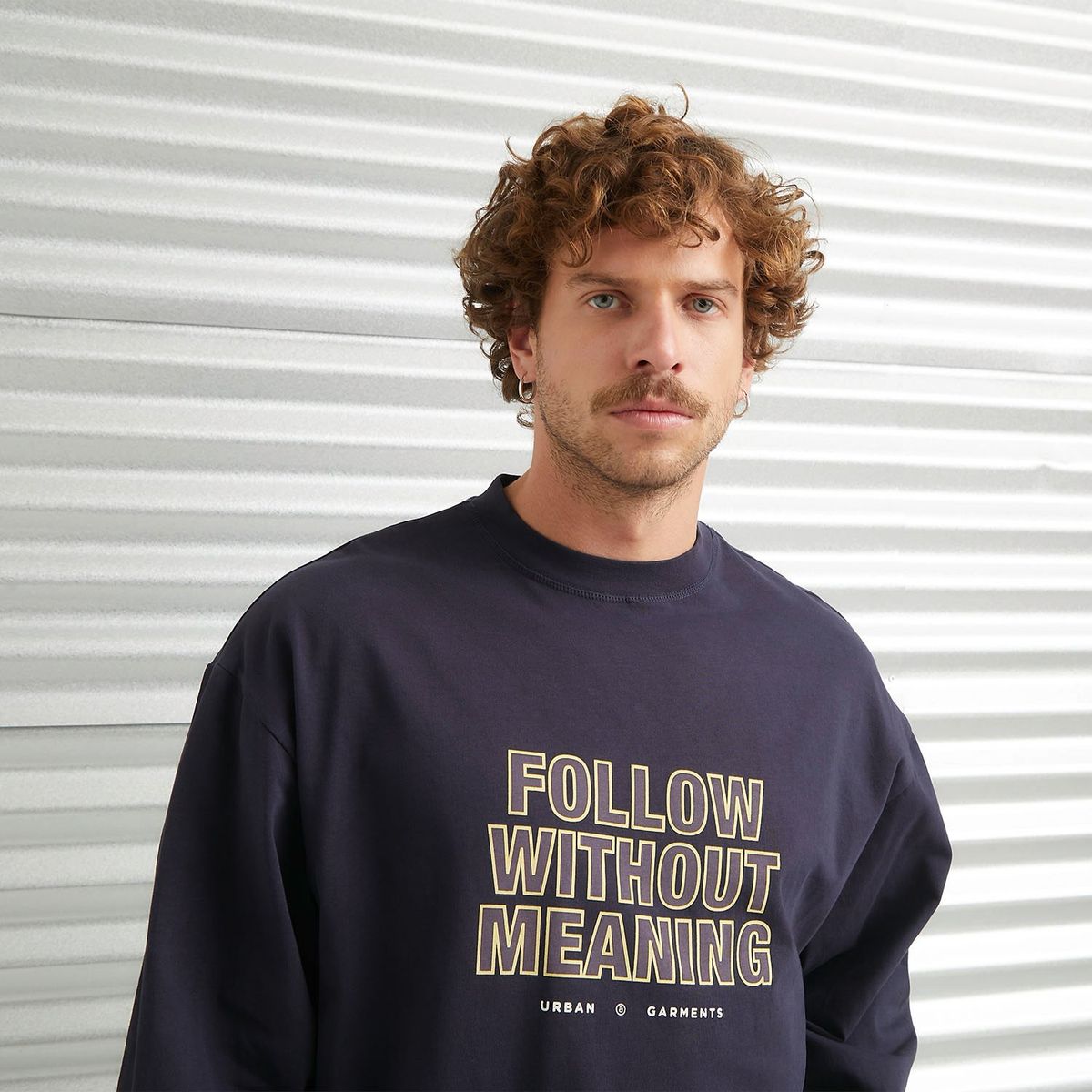 DENIMLAB - Polera Manga Larga Relaxed Fit Hombre Denimlab