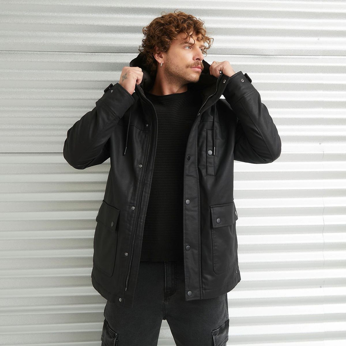 DENIMLAB - Casaca Acolchada Hombre Denimlab