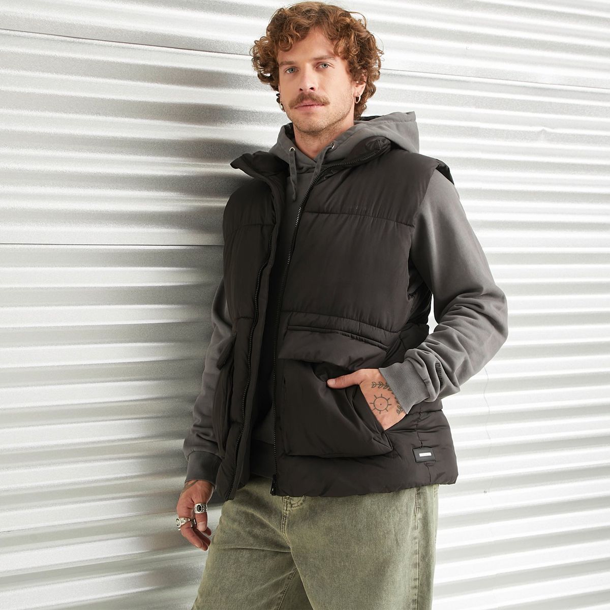 DENIMLAB - Chaleco Hombre Denimlab