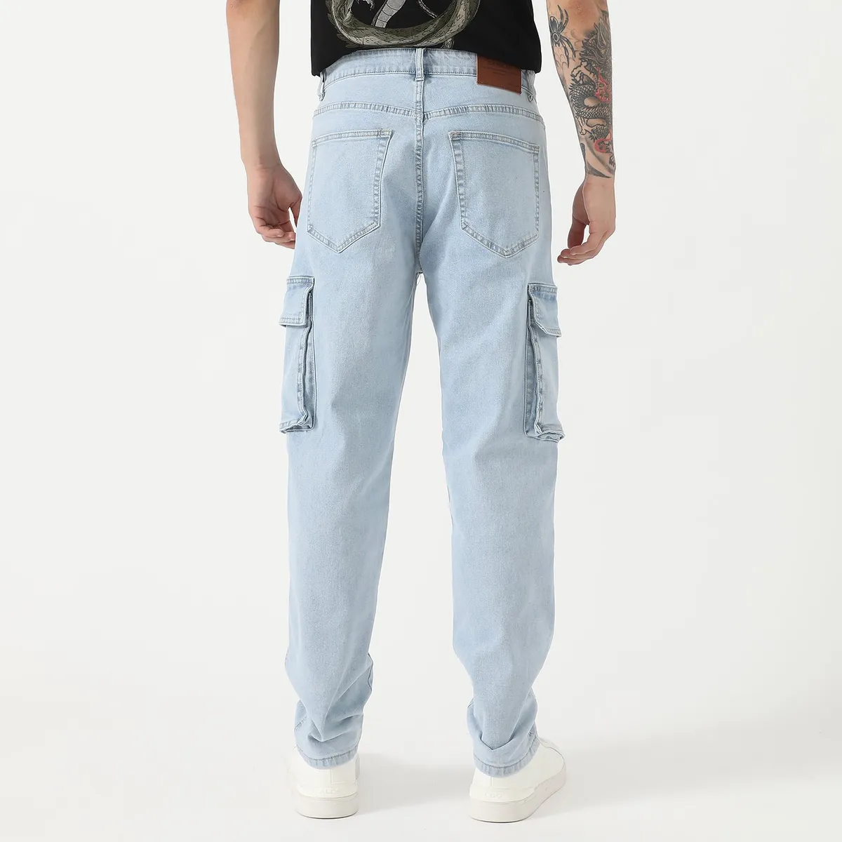 DENIMLAB - Jean Cargo Hombre Denimlab