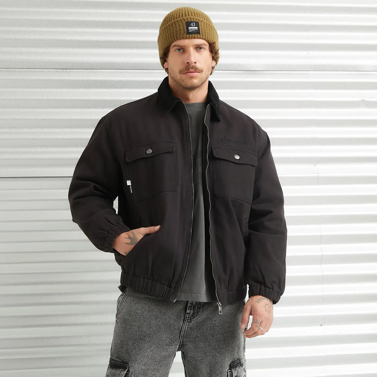 DENIMLAB - Casaca Acolchada Hombre Denimlab