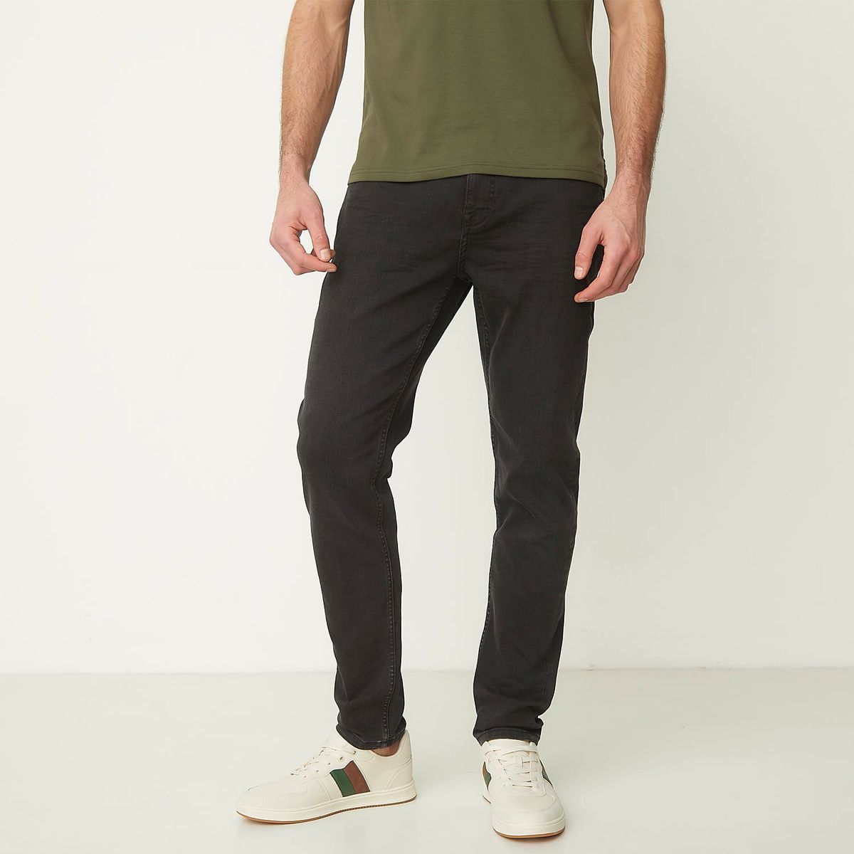 BASEMENT - Jeans Skinny Algodón Hombre Basement 