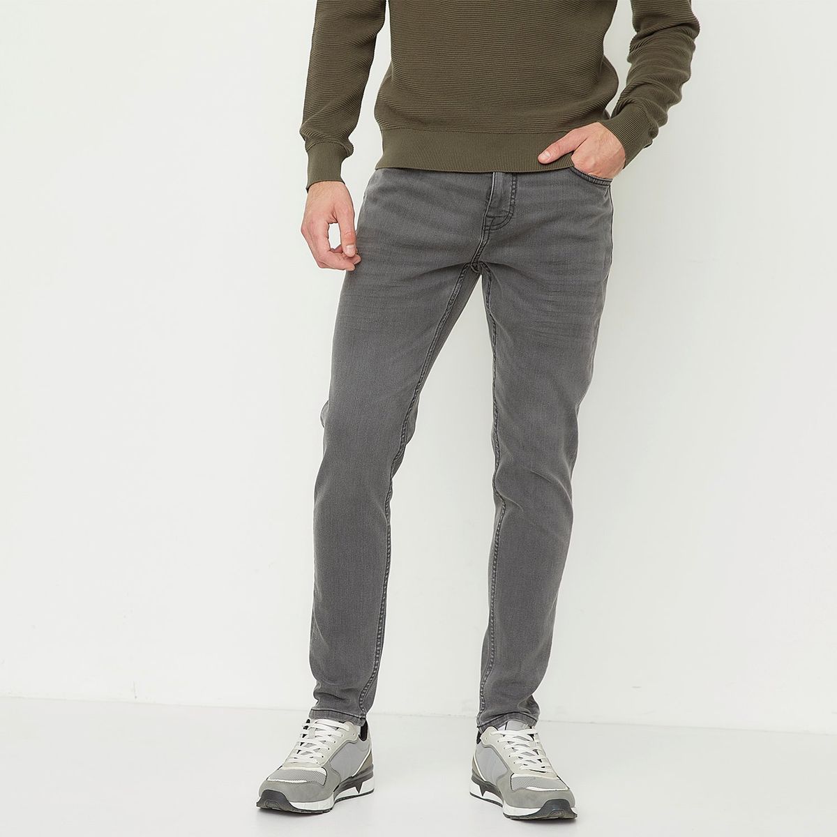 BASEMENT - Jeans Skinny Algodón Hombre Basement 