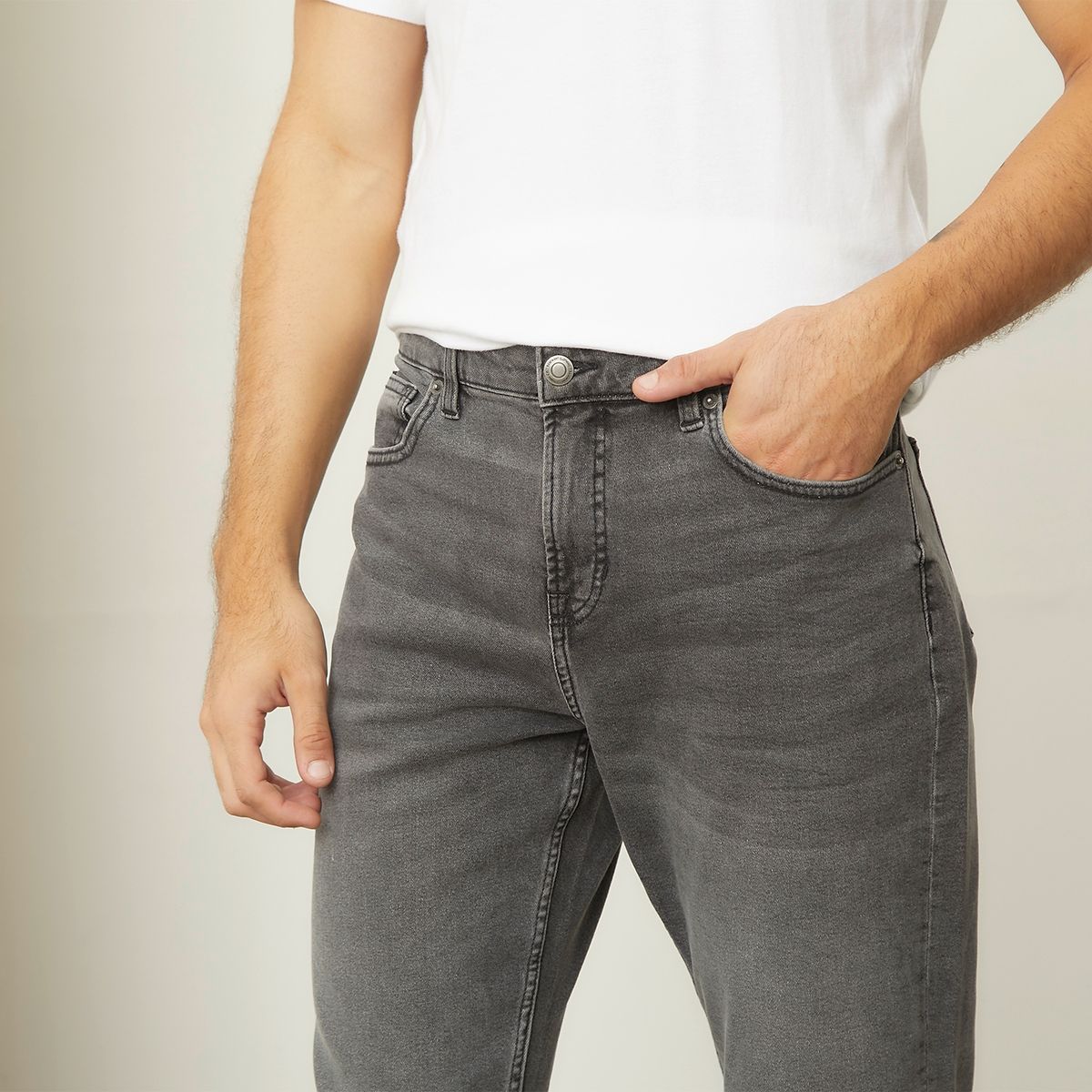 BASEMENT - Jean Slim Algodón Hombre Basement