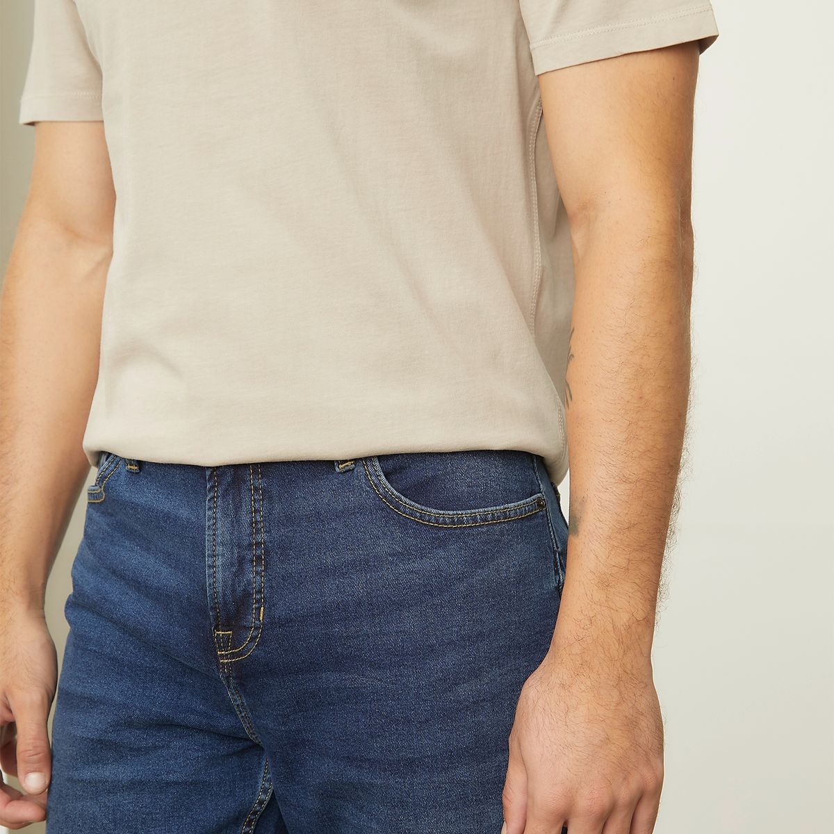 BASEMENT - Jean Slim Algodón Hombre Basement 