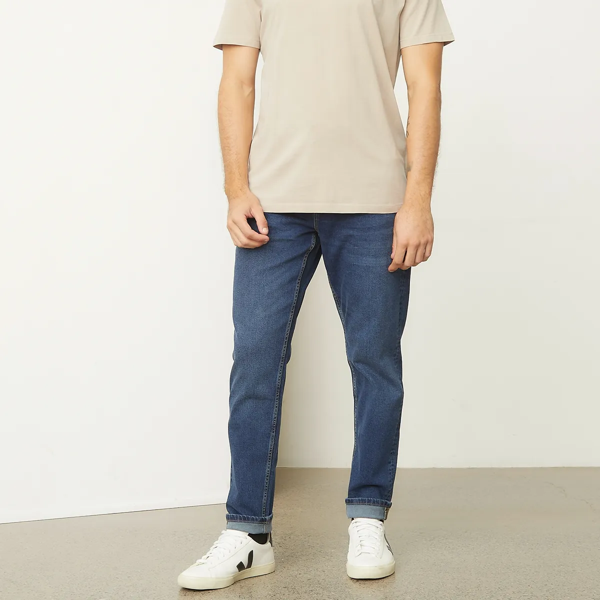 BASEMENT - Jean Slim Algodón Hombre Basement 
