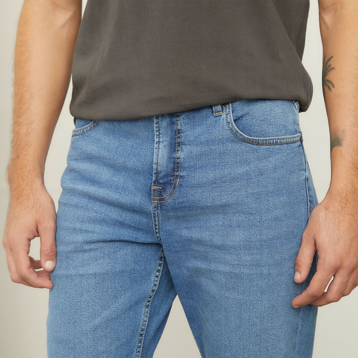 BASEMENT - Jean Slim Algodón Hombre Basement 