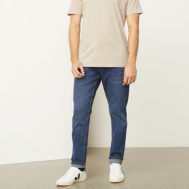 BASEMENT - Jean Slim Algodón Hombre Basement 