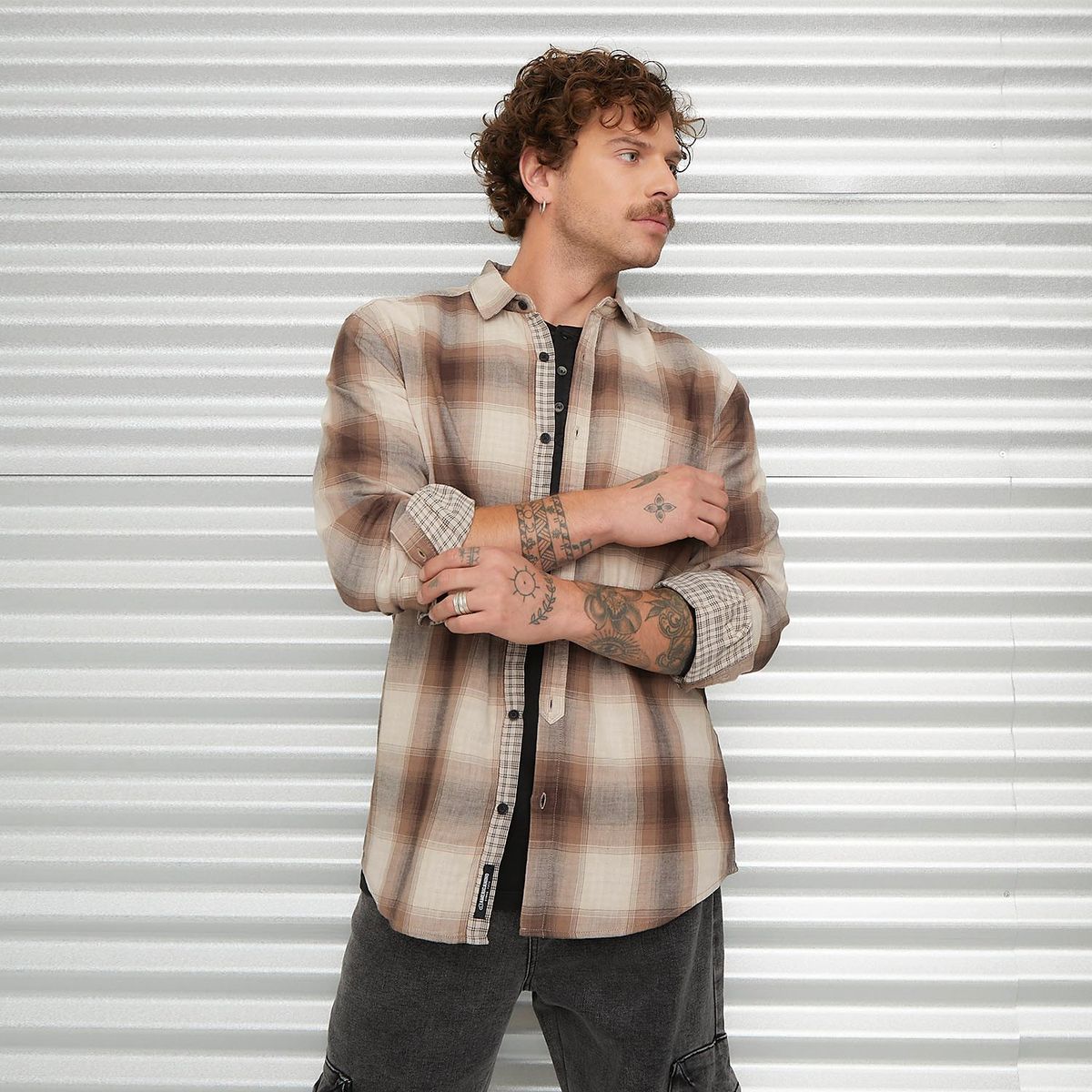 DENIMLAB - Camisa Manga Larga Hombre Denimlab