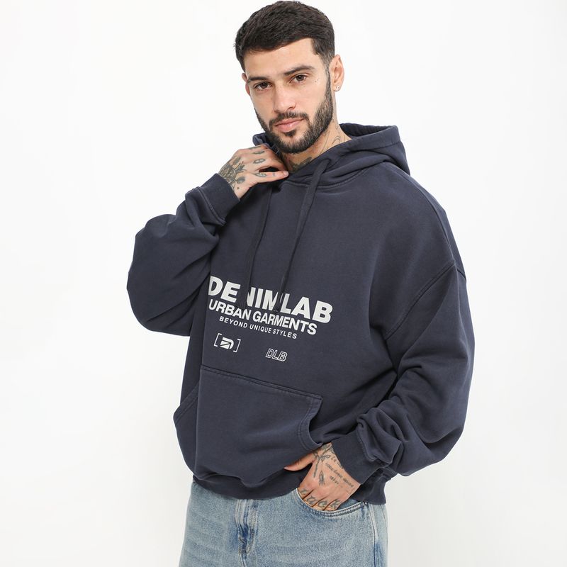 DENIMLAB - Polera Boxy Fit Hombre Denimlab